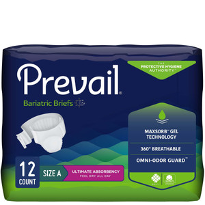 Prevail Adult Bariatric Incontinence Briefs